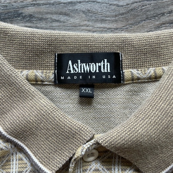 Ashworth Mens Short Sleeve Polo Shirt, size XXL - Picture 5 of 7